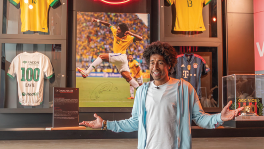 Dante, légende du Gym, célébré dans une exposition à l'Allianz Riviera