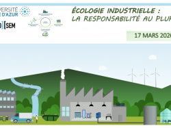 REPORTÉE — Conférence : "L'écologie industrielle : la responsabilité au pluriel"