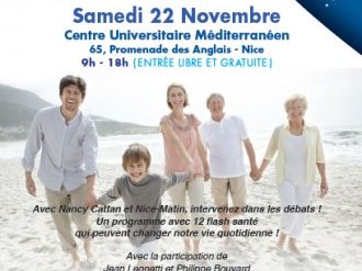  Objectif Santé à Nice : 12 flashes-info sur des sujets qui nous concernent tous
