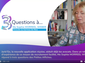 Me Sophie Morreel Weber avocate au barreau de Nice Cabinet Lex&co 