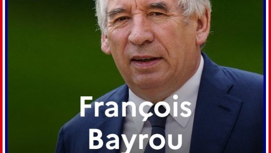 François Bayrou nommé Premier ministre