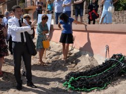 L'Agglo Cannes Lérins poursuit le déploiement des filets de récupération des déchets des eaux pluviales à Théoule-sur-Mer