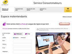 La Banque postale facilite l'accès à ses services bancaires pour toutes les personnes sourdes et malentendantes