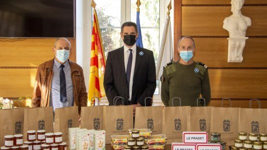 Un peu de réconfort pour les Fusiliers Marins de Toulon en opérations extérieures