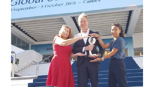 Frontier Awards 2018 - Nice Côte d'Azur lauréat du prix Travel Retail - Meilleur opérateur aéroportuaire mondial de l'année