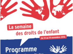 Dans le cadre de la journée mondiale des droits de l'enfant le Département des Alpes-Maritimes se mobilise pour les droits des enfants du 14 au 19 novembre 2016