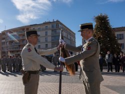 À la 4ème batterie du 54ème RA, le capitaine Mickaël a succédé au capitaine François