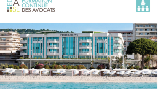 "Les Hivernales de la formation" 2021 à CANNES les 09 & 10 décembre