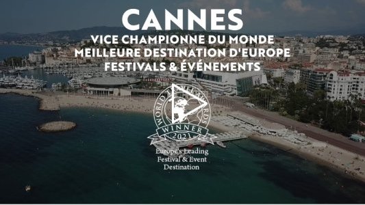 World Travel Awards 2021 : Cannes vice-championne du monde ! 