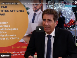 Salon des maires des A-M 2021 - Interview de Charles Ange GINESY