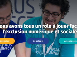 En région Sud, Emmaüs Connect lance un appel aux dons