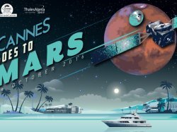 CANNES GOES TO MARS - Les Cannois en liaison directe avec Mars ! 