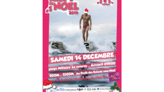 Participez à la Première édition de la Nage solidaire de Noël 