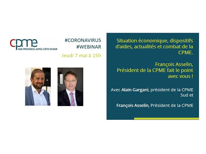 Webinar : La CPME Sud (…)