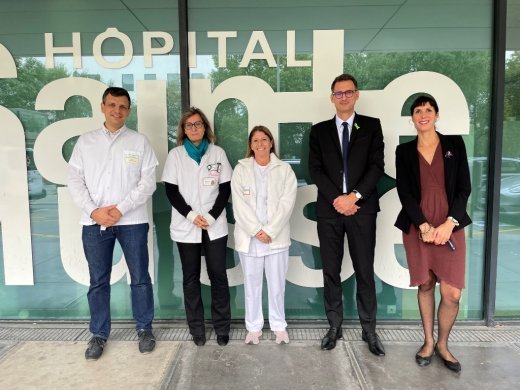 Patricia Carrier, élue à la présidence de la Commission Médicale d'Établissement du CHITS