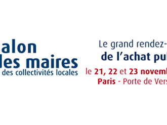 Le Salon des Maires et des Collectivités Locales aura lieu du 21 au 23 novembre 2017