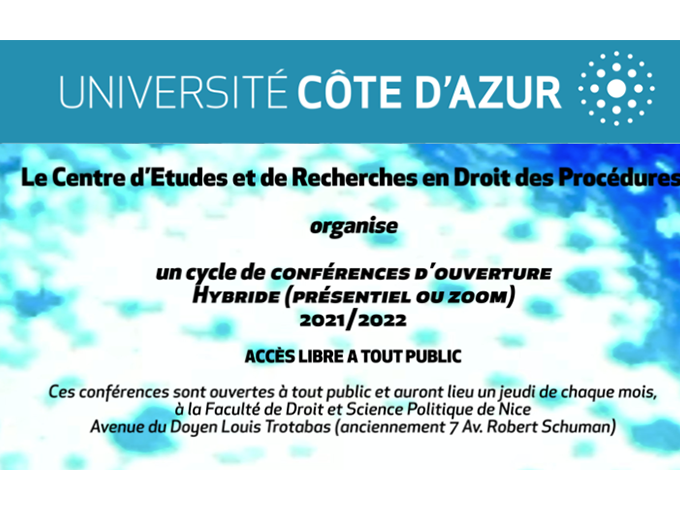 Prochaines conférences