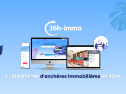 La plateforme de ventes immobilières interactives 36-immo.com annonce une levée de fonds de 1,5 million d'euros