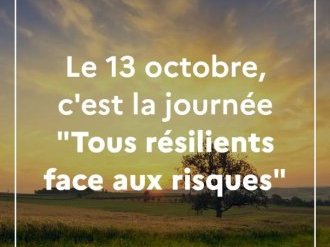 Appel à projets pour la journée "Tous résilients face aux risques" 