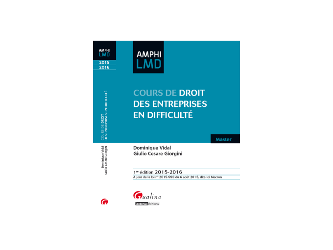 Réédition du cours de (…)