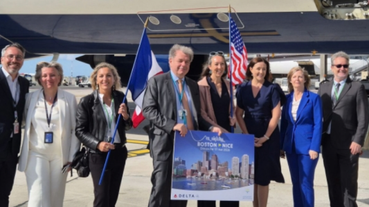 Boston désormais connectée à Nice en direct avec Delta Air Lines
