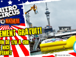Nitro Circus tente le record du monde dans le port de NICE 