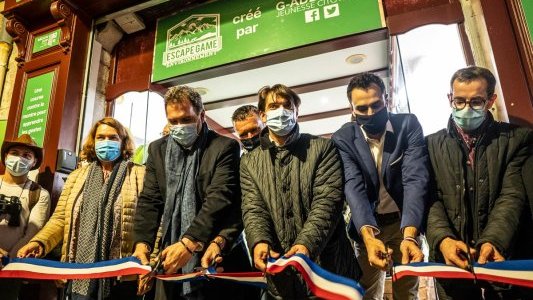 Lancement de l'Escape Game "Environnement Biodiversité Changement climatique" de l'association G-Addiction à Grasse !
