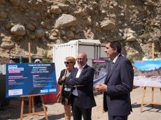 Dans la Vésubie, l'heure de la reconstruction accélérée : "Demain, la Vésubie sera debout, tournée vers l'avenir"