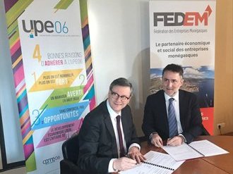 C'est signé ! La FEDEM et l'UPE06 unissent leurs forces !