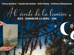 Idée sortie : une soirée immersive « À l'écoute de la lumière » le 12 avril à Nice