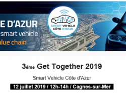 3ème Get Together 2019 Smart Vehicle Côte d'Azur le 12 juillet à Cagnes sur Mer