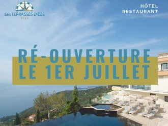 L'hôtel Les Terrasses d'Èze adapte ses forfaits pour la réouverture et offre une réduction aux personnels soignants