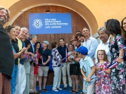 Lancement du Pôle Mer Département des Alpes-Maritimes « Loïc Leferme », au port de la Darse à Villefranche-sur-Mer