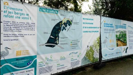 Le parc de l'Huveaune à Aubagne, un espace urbain au service de l'eau