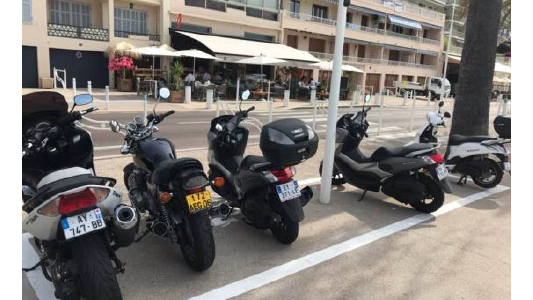 14 places deux-roues supplémentaires sur le boulevard du Midi Jean Hibert à Cannes !