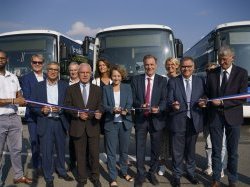 Antibes : inauguration des lignes de bus 100% électrique Zou !