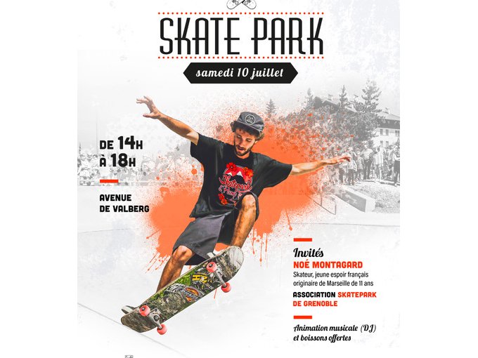 Le skatepark de Valberg