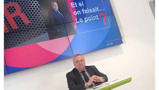 Jean-Pierre Savarino a présenté le bilan des 4 premiers mois de sa présidence de la CCI Nice Côte d'Azur