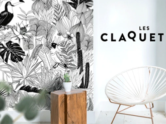 Les Claquettes : le papier peint nouvelle génération made in Côte d'Azur !