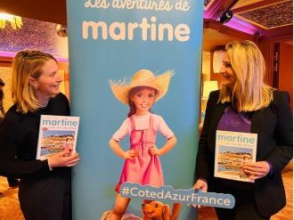 Martine, nouvelle ambassadrice de la Côte d'Azur !