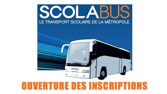 Ouverture des inscriptions au service de transport scolaire de la Métropole Nice Côte d'Azur SCOLABUS