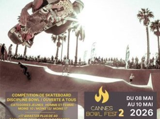 Skateboard : le Cannes Bowl Fest revient du 8 au 10 mai à Cannes