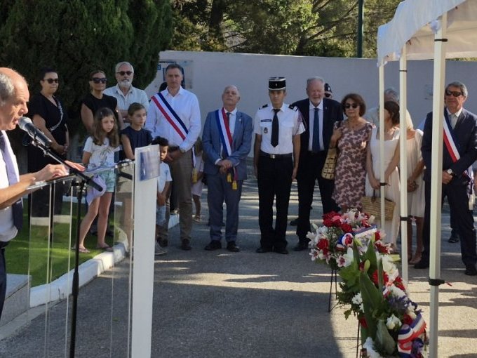 Au Pradet, hommage solenn