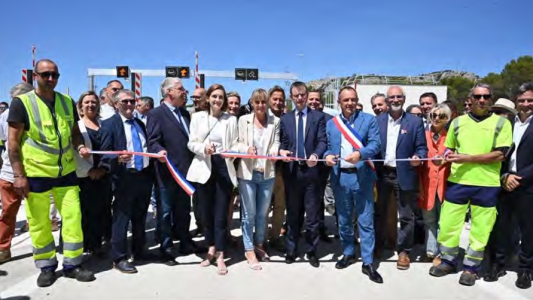 L'échangeur A7 Salon Nord inauguré pour désengorger la ville