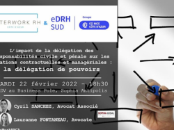 AfterWork RH Côte d'Azur : "La délégation de pouvoirs"
