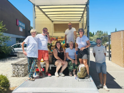 Après l'incendie du Gros Bessillon, une association citoyenne au cœur de la solidarité
