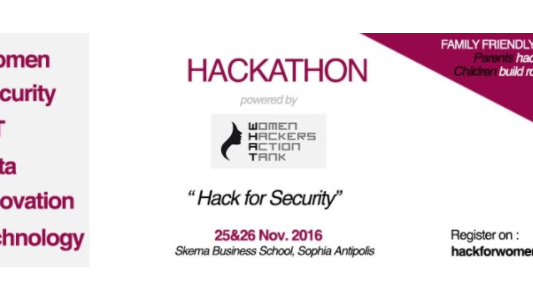 Hackathon sur le thème : "Hackons pour la sécurité de nos proches"