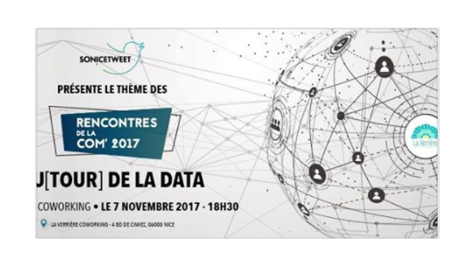 Jour J : #SoNiceTweet spécial "Les Rencontres de la Com' 2017 : Autour de la Data "