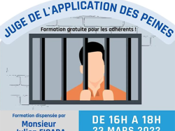 Formation Uja Nice "Mon Premier Dossier - les diligences à accomplir devant le JAP" 
