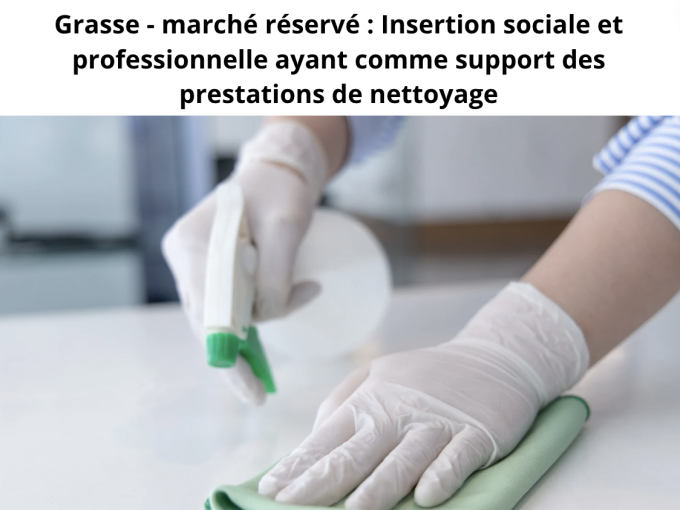 Grasse - marché réservé :